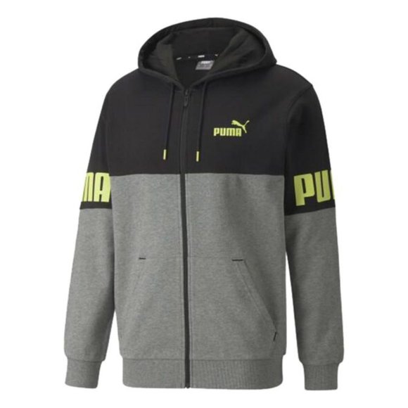Puma Other - 🎁 PUMA Men's Power Colorblock Full-Zip Hoodie